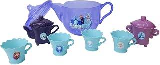JOGO DE CHA EM PLÁSTICO FROZEN - DISNEY/ 2DZ UFLS, Toyng, Azul Claro Xícaras