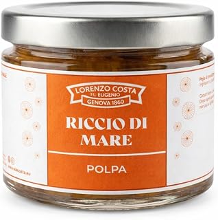 Lorenzo Costa fu Eugenio – Polpa di Riccio in Vasetto – 100% Naturale e Artigianale – Oro del Mediterraneo per Primi Piatti di Mare – 55g