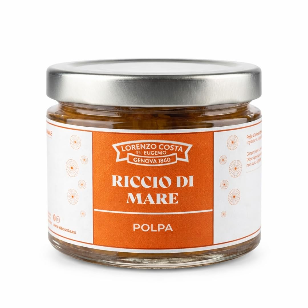 Lorenzo Costa fu Eugenio – Polpa di Riccio in Vasetto – 100% Naturale e Artigianale – Oro del Mediterraneo per Primi Piatti di Mare – 55g