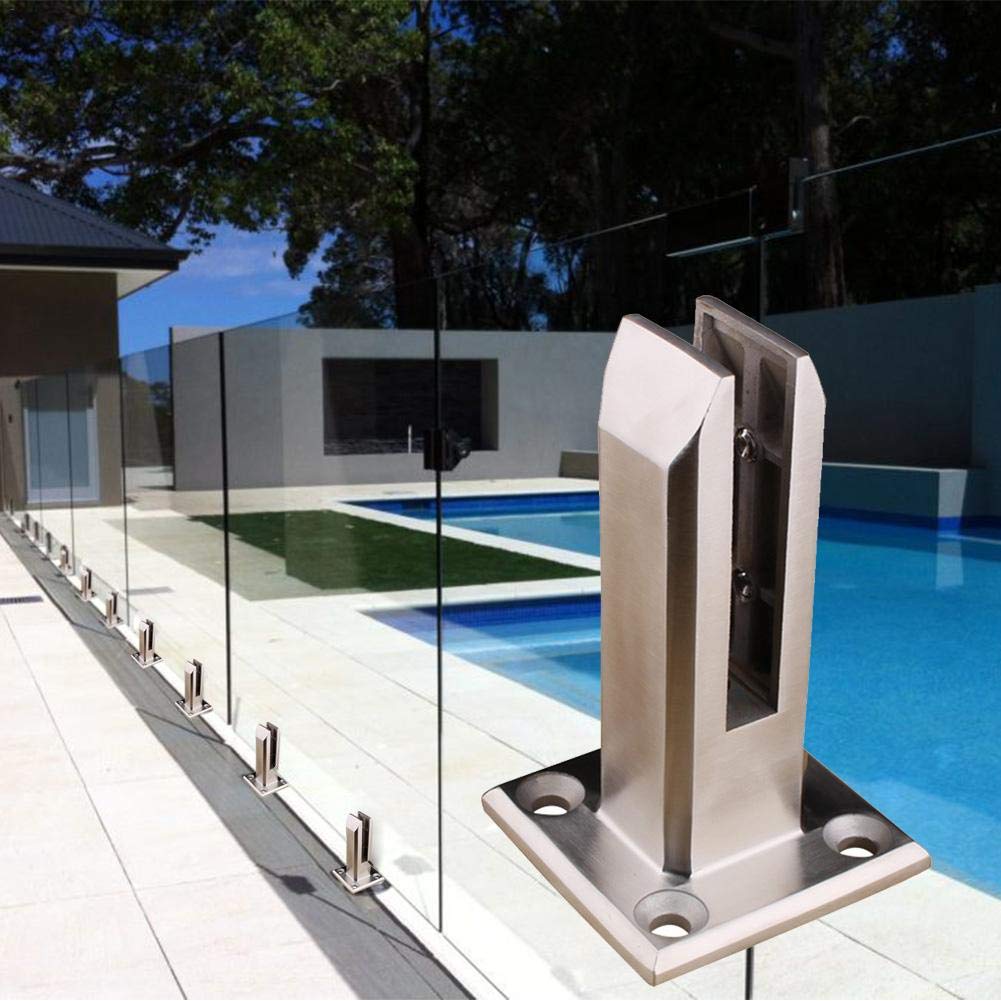 Buy Glass Clamp Pool Fence,Stainless Steel Glass Pool Fence Balustrade
