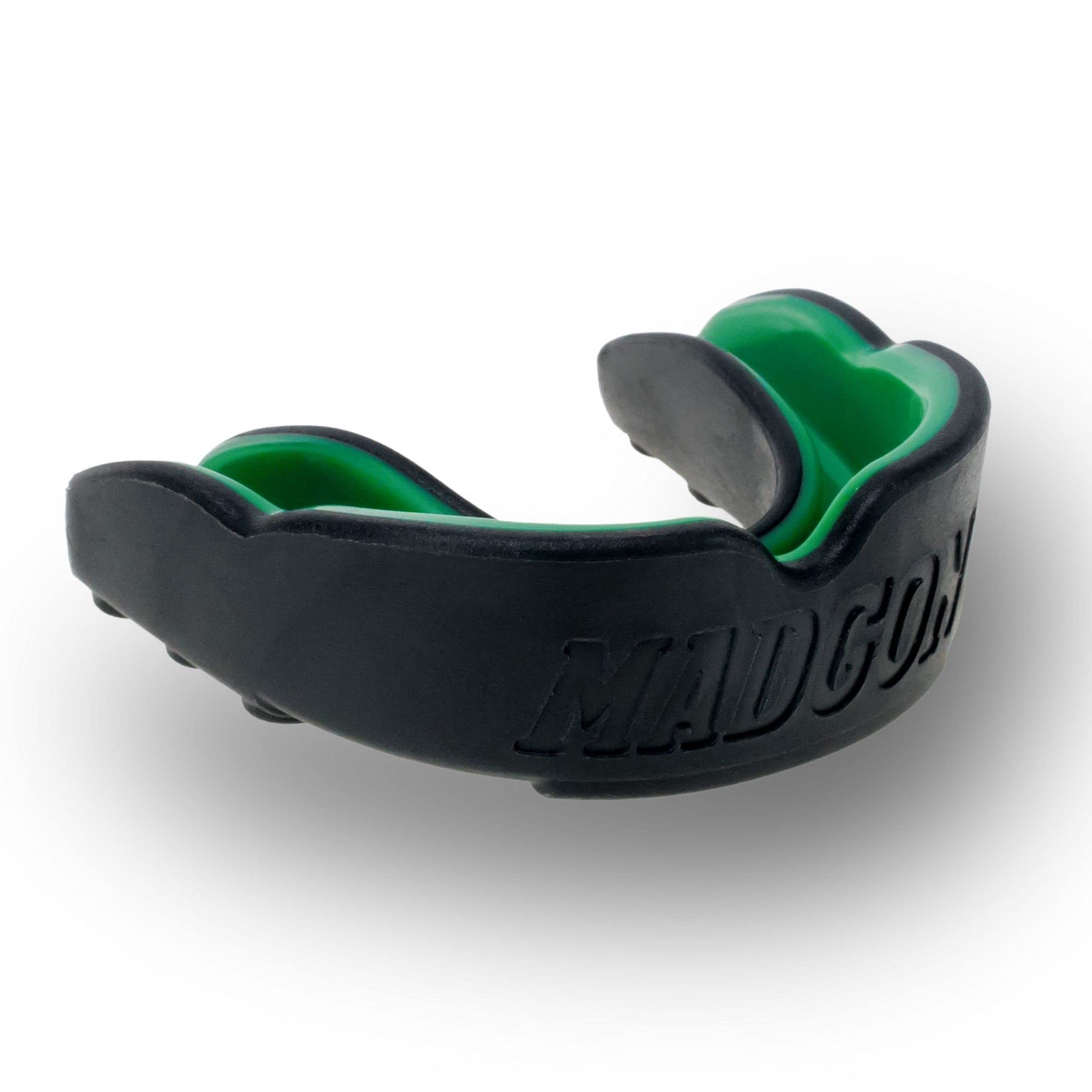 MADGON Protector bucal para una respiración ideal y fácil de ajustar. Protector bucal de diferentes formas. Para artes marciales, MMA, boxeo, kickboxing, hockey, fútbol - adultos - 4