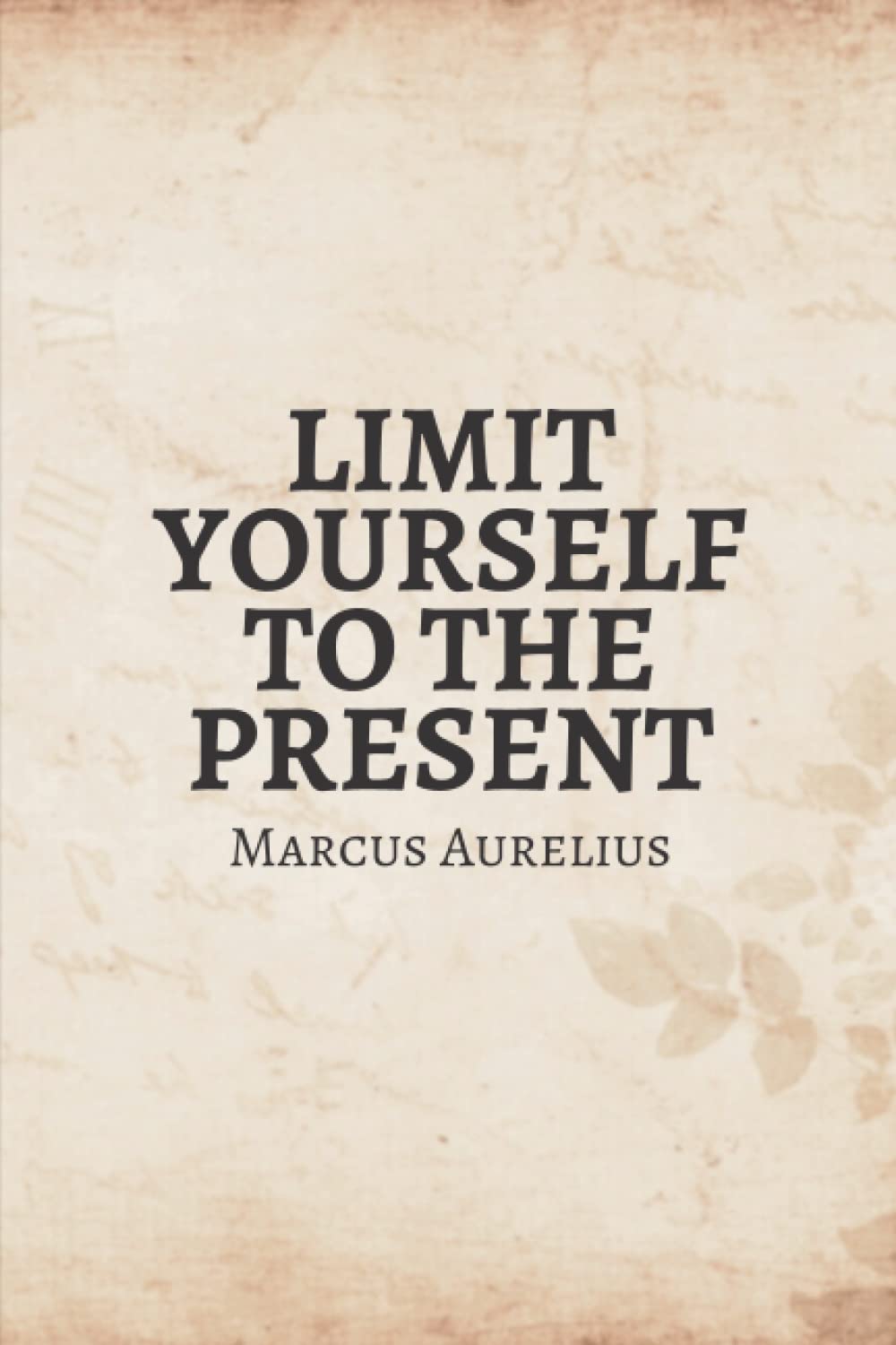 Stoicism Journal: Stoic Notebook with Quote for Men - Stoic Notebook with Quote Cover – Marcus Aurelius
