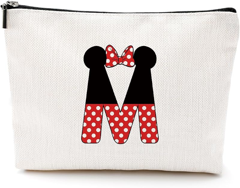 Necessaire de maquiagem LONGXIN com estampa Cartoon Mouse 2, modelo M, Pacote com 1 unidade