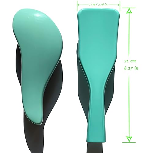 Miniatura 6 de WYNK Cepillo desenredante para adultos y niños, peine desenredante, herramientas y aparatos para cabello natural, ondulado, rizado, húmedo, seco,