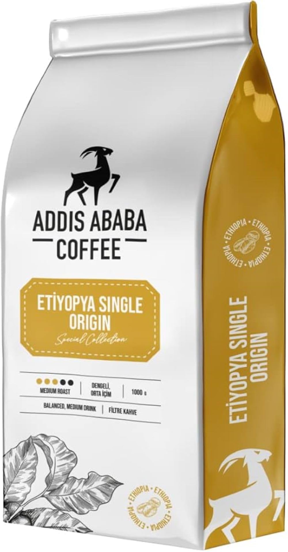 Addis Ababa Etiyopya Single Origin Espresso 1kg