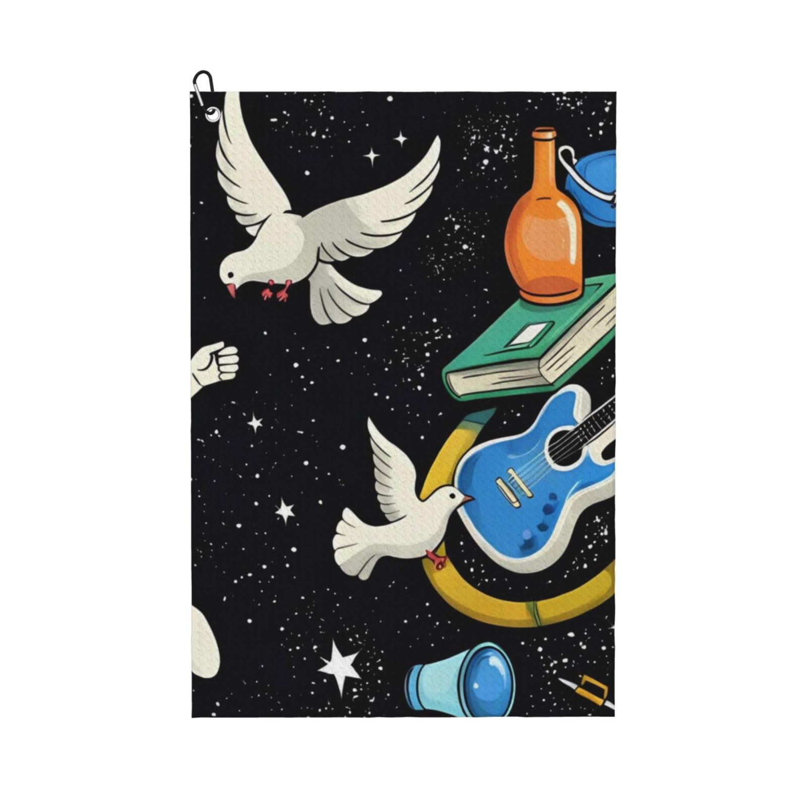 BSDFGSDD Trippy Gorgerous Space Art Golf Towel 24 x 16 inches