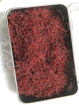 Cyrus Saffron, Organic USA Grown Superior Saffron 22-24 Karat All Red for Tapas, Paella, Rice Dishes, Tea 1 Ounce