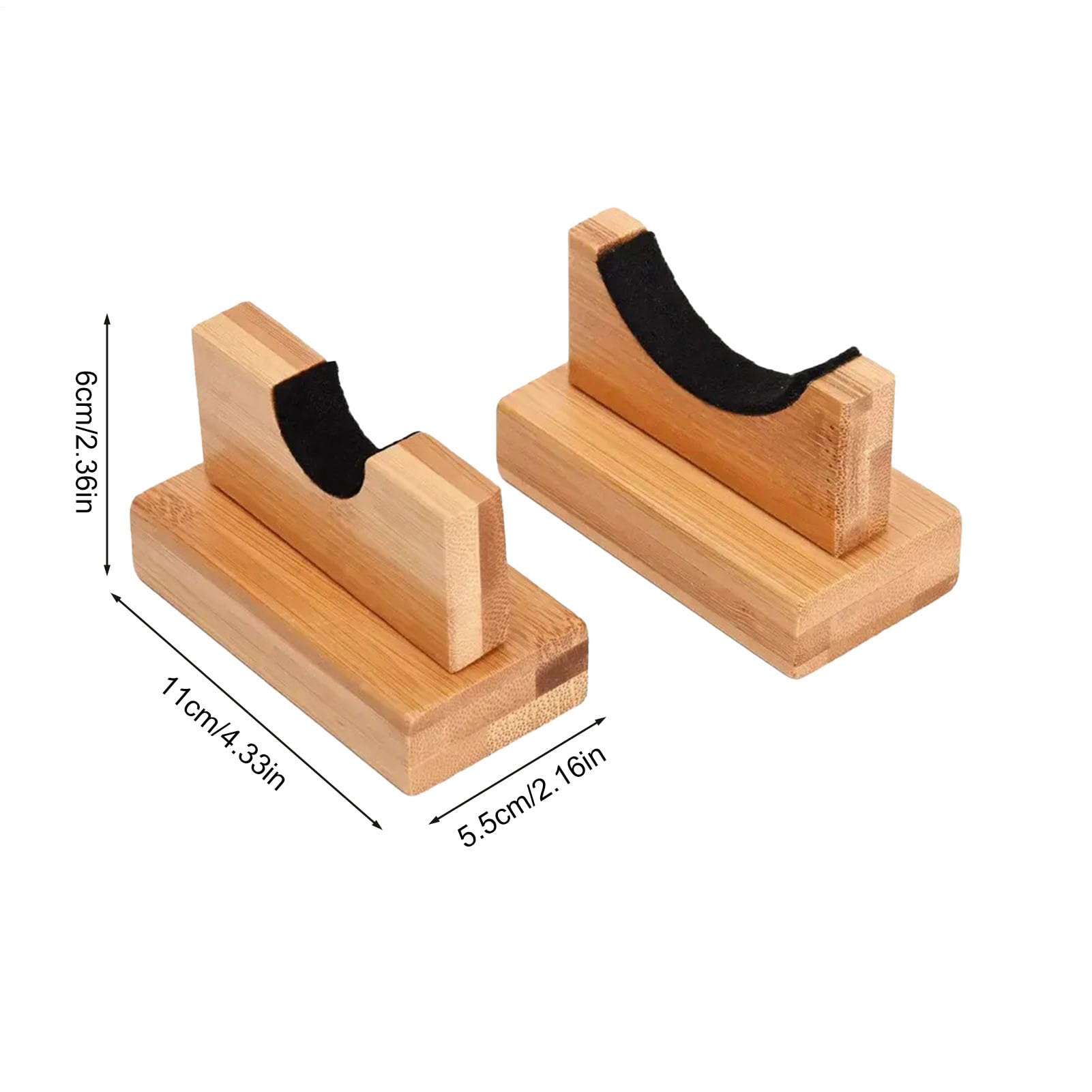 Support pour batte de baseball, affichage horizontal, en bois massif, fait à la main - Support pour batte de baseball - Support pour batte de baseball - Support d'affichage horizontal pour batte de
