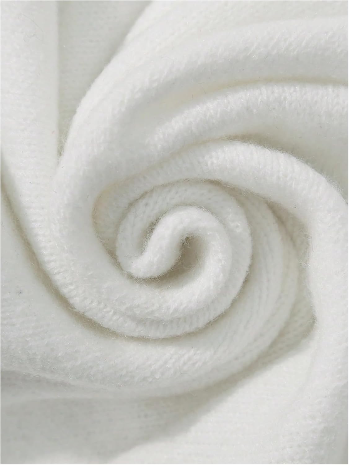 Women's 3D Floral Appliques Crewneck Sweaters Long Sleeve Drop Shoulder Pullovers Elegant Knit Tops - Image 4