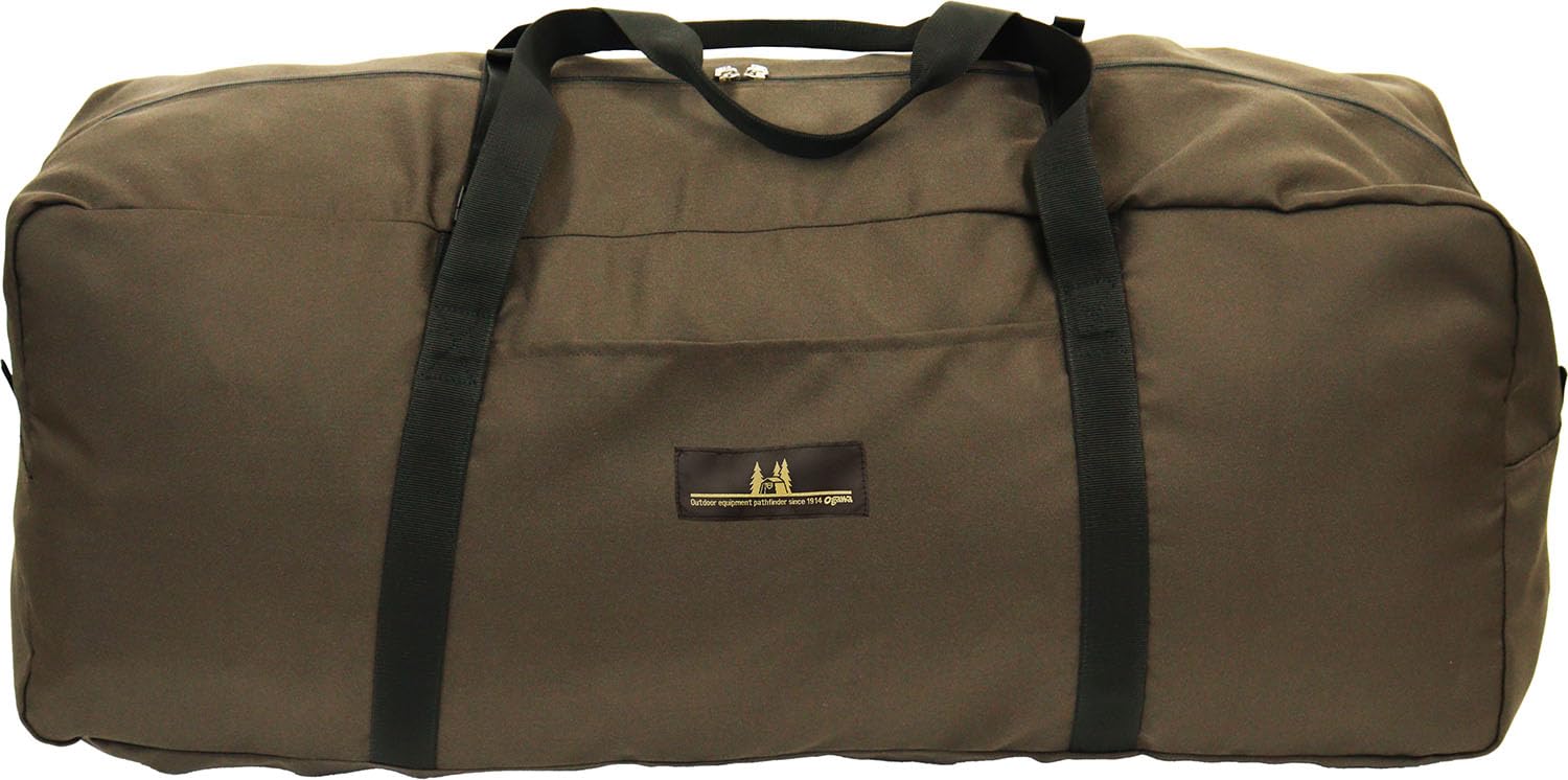 ogawa(オガワ) アウトドア かばん 7029-02 キャリーバッグL ダークブラウン×ブラック 7029L