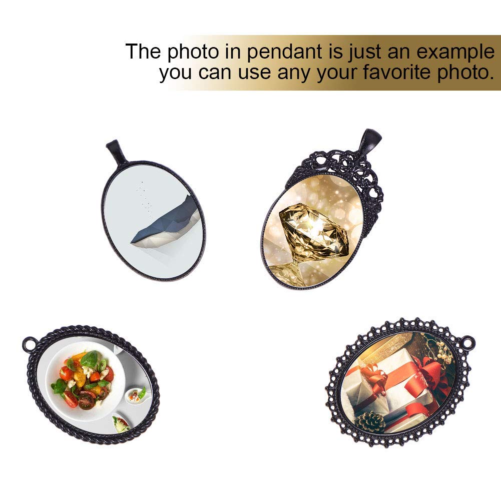 Pandahall Kit De Fabrication De Pendentifs Photo Avec Cabochon Et