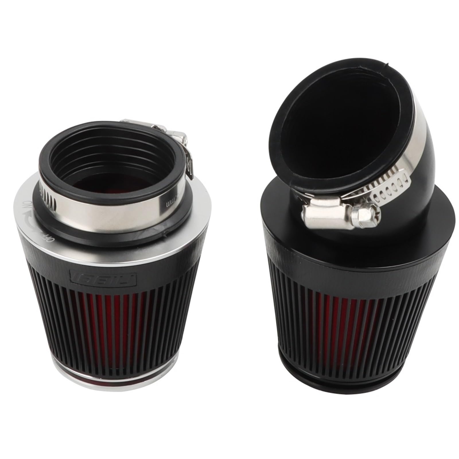 Filtro aria motocicletta Adatto per filtro aria moto per Yamaha Dirt Pit Bike 42mm 48mm filtri rimovibili a testa di fungo(SL 42mm)
