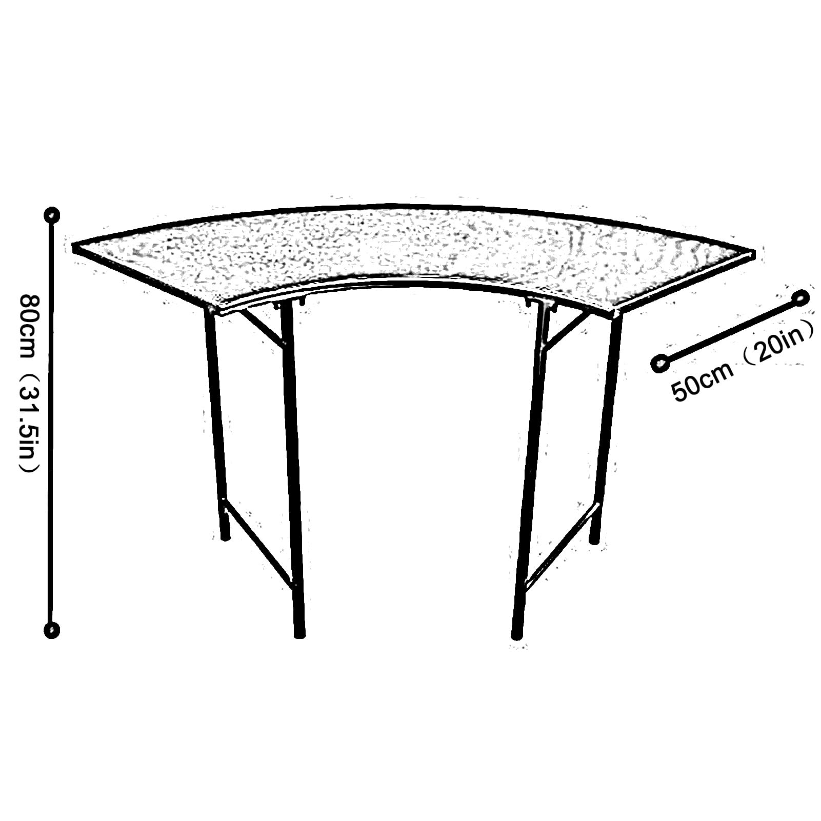 Forma S Soportes Decorativos Exhibición para Bodas Fiestas, Exteriores Soportes Metal para Pasteles, Cumpleaños Circulares Bandejas Tartas para Dulces Cupcakes(Black,50X80CM-1PCS)