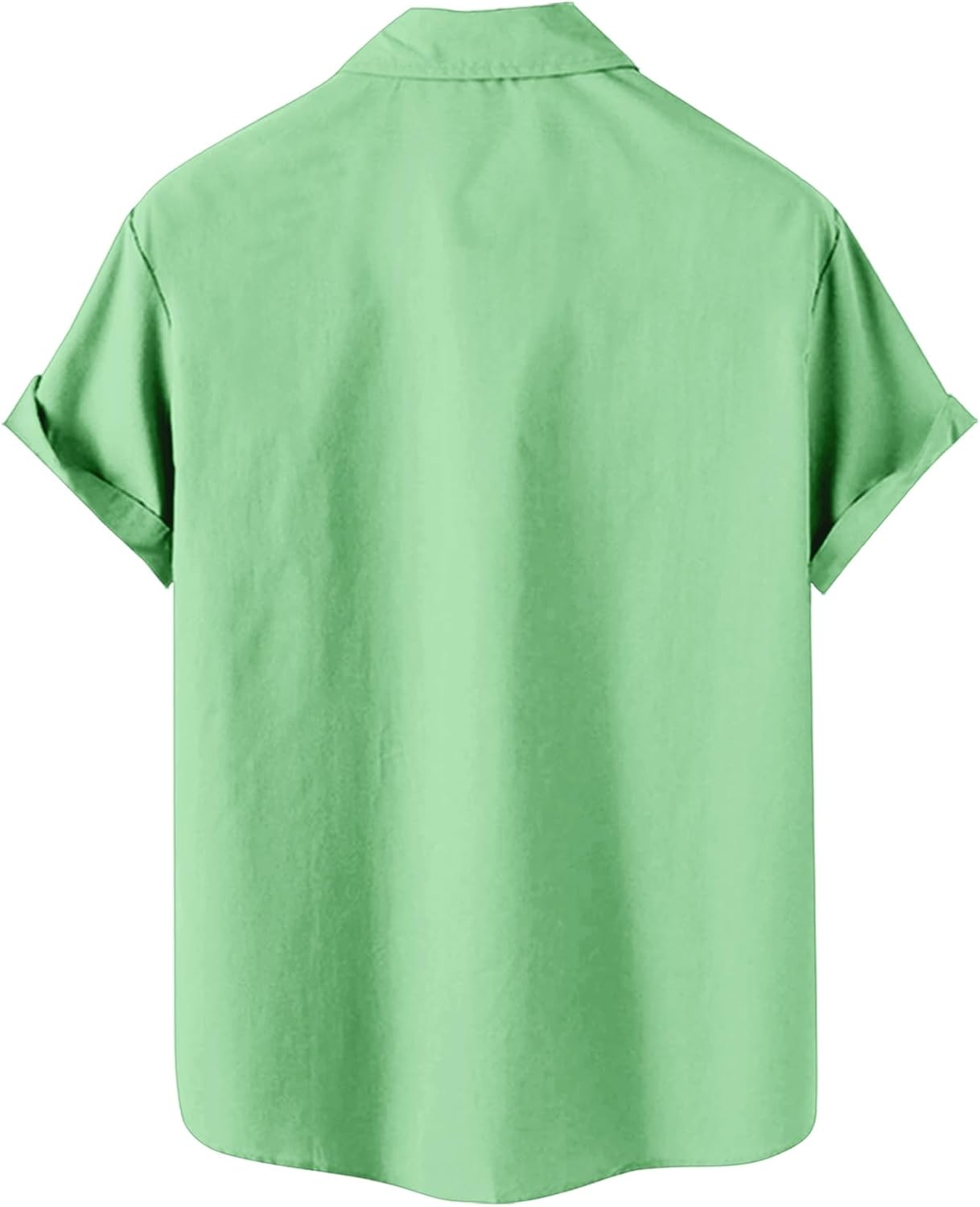 Men’s Hawaiian Shirt Western Cowboy Symmetrical Print Short Sleeve Button Down Casual Beach Holiday Summer Shirt - Image 4