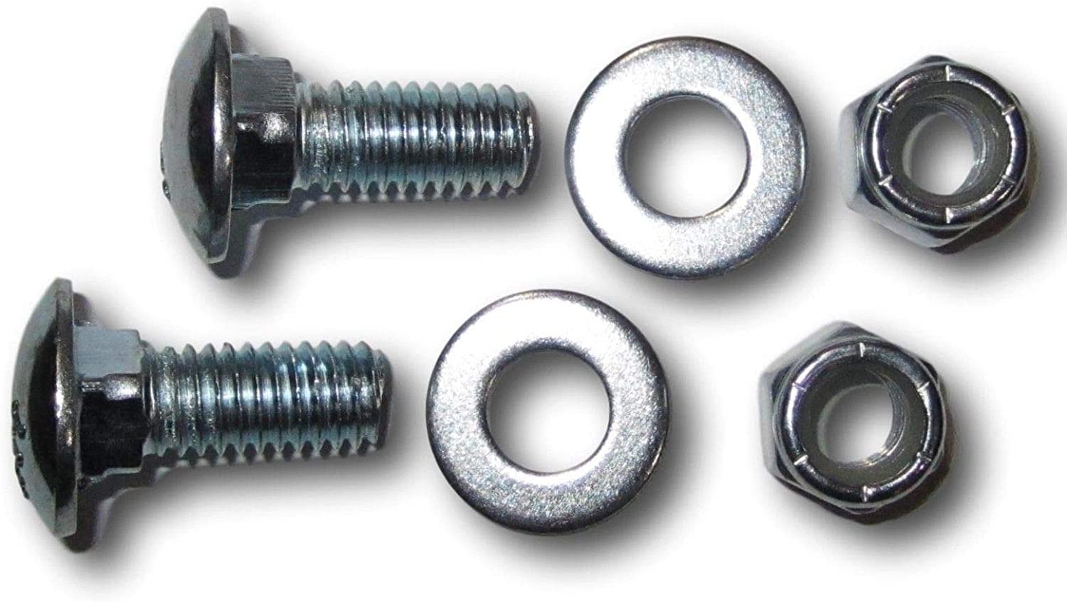 710-3168 Replacement Carriage Bolts for MTD, Cub Cadet, Troy Bilt, and More (2-Pack)