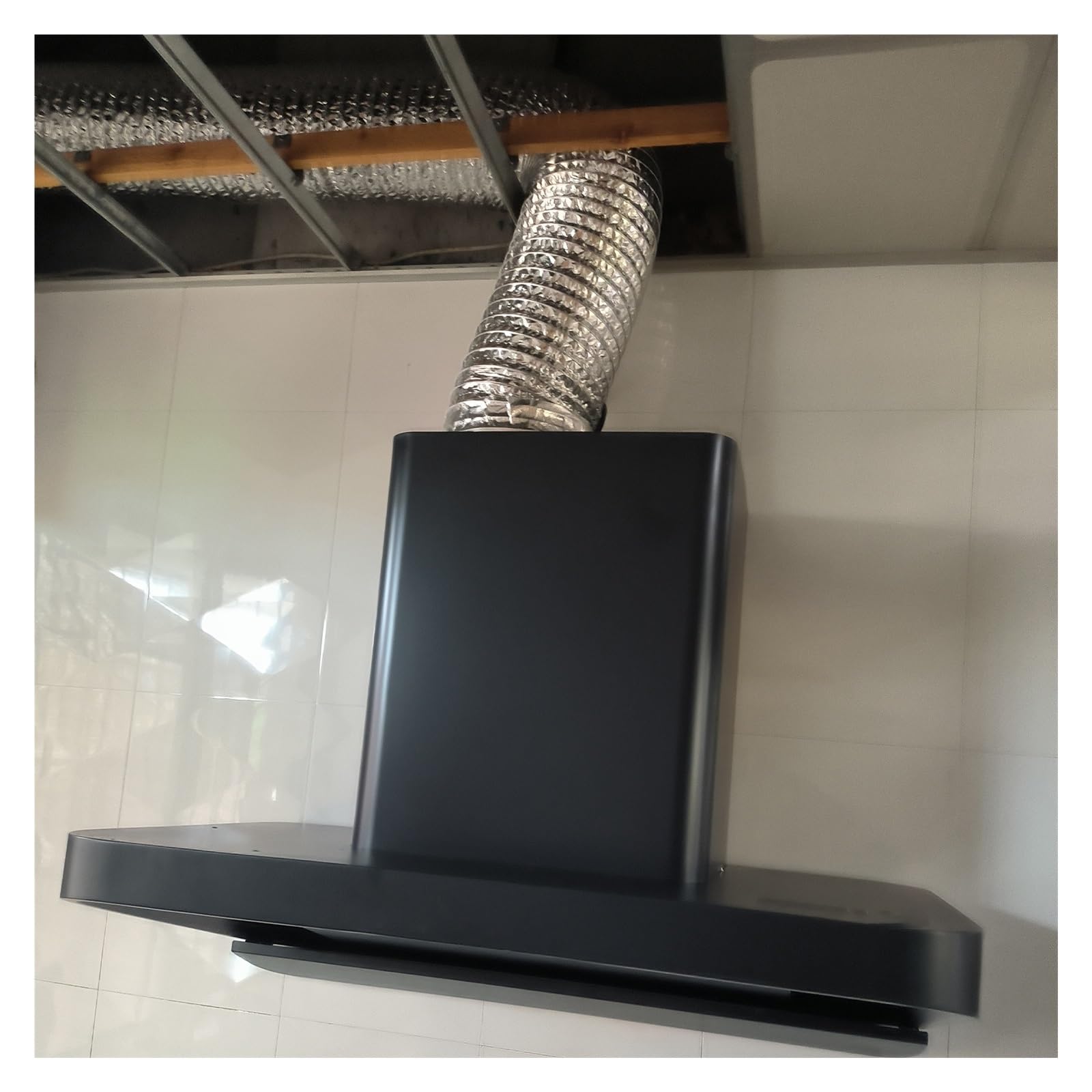 Tubo flexible de ventilación flexible de 32 pies para equipos AV, habitaciones, armarios y ático, manguera de conducto portátil con abrazaderas, 17 3/4 pulgadas de diámetro