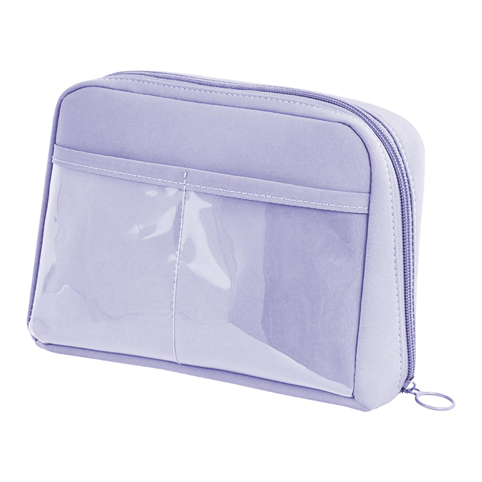 Astuccio con 12 scomparti, ad alta capacità, per matite e pennarelli, per articoli artistici, da viaggio, per cosmetici, per la scuola, Blu, Bellezza di massa