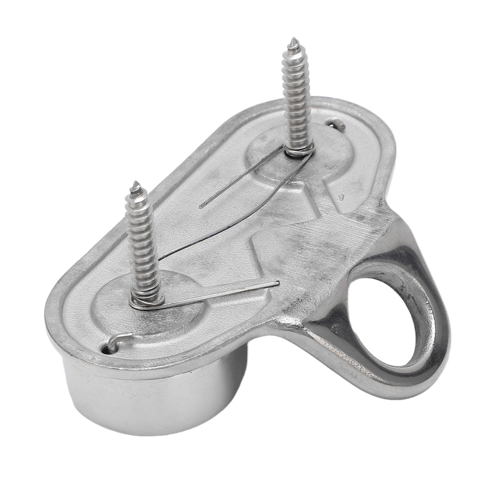Bitta a Camma con Anello Principale Passacavo, Resistente in Acciaio Inossidabile 316, Adatta per Corda 3 a 15 Mm per Barche, Facile Regolazione e Rilascio, per Vela, Kayak, Canoa, Gommone