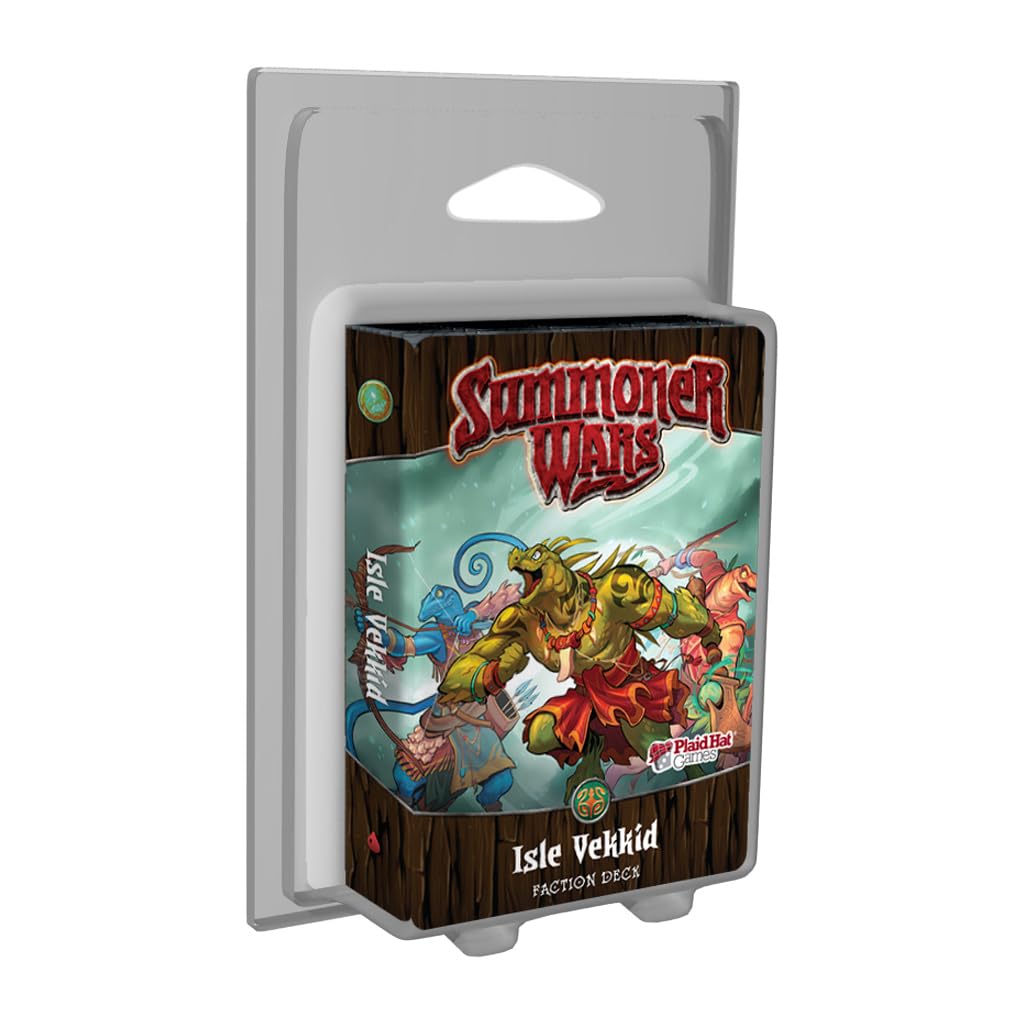 Plaid Hat Games | Summoner Wars: Isle Vekkid Faction Deck | Card Game Expansion | Ages 9+ | 2 Players | 40-60 Minutes Playing Time