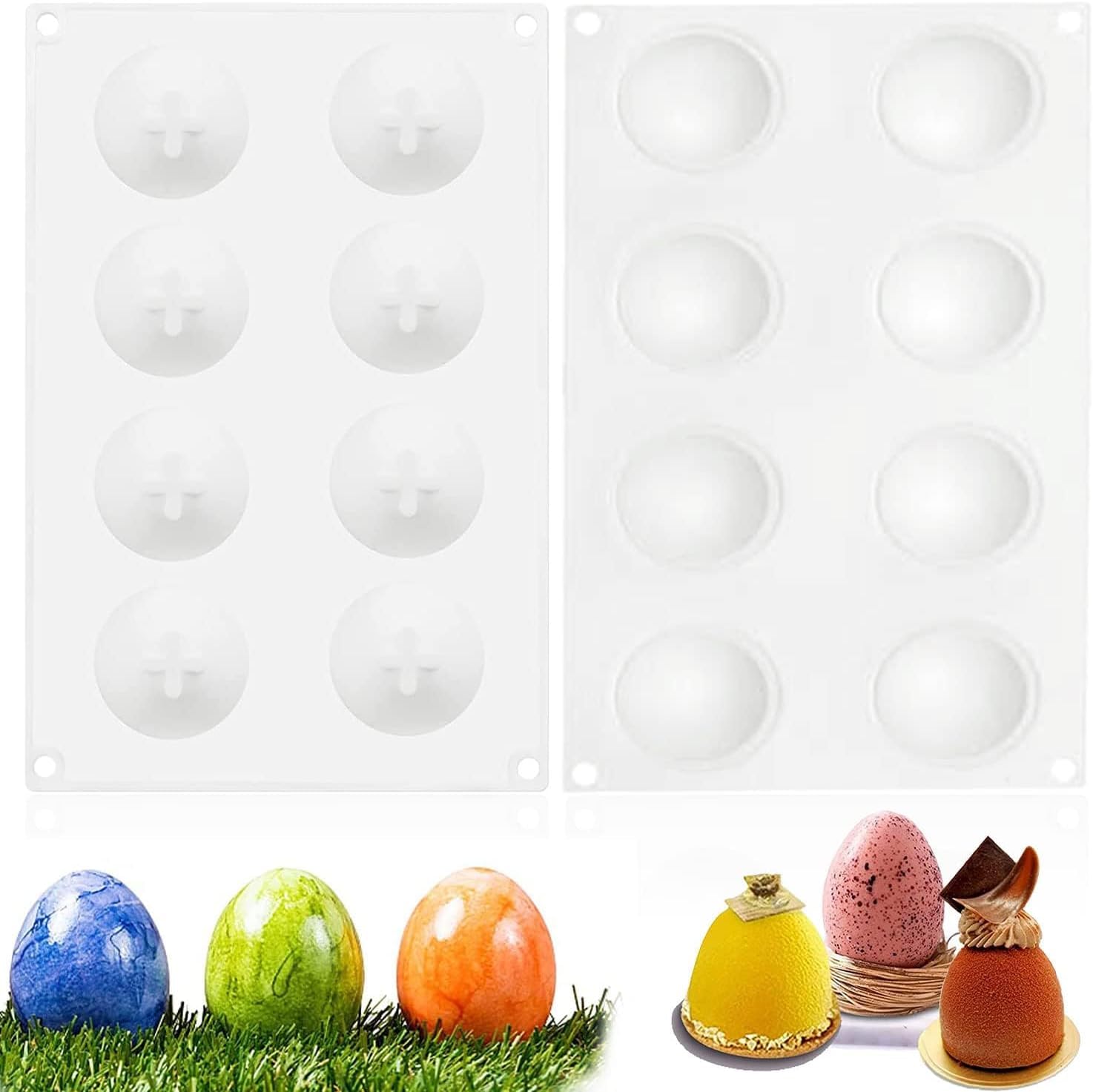3D Eierform Ostereierform,Silikonform Ostern,3D Kerze Silikonform,Kerzenform Osterdeko,Silikon Kerzenformen Gießen,Silikonform Kerzen Handgefertigte,Ei Silikon Backform Ostereiform,Zementformen