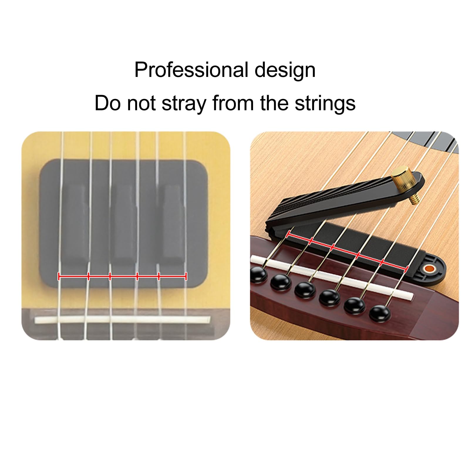 Sourdine Pour Cordes De Guitare - En Alliage D'aluminium - Réduit Le Bruit Des Vibrations, Pratique Pour S'entraîner