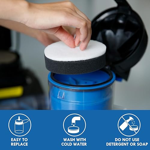 Miniatura 5 de Vacmaster 520969 Prefiltros y correa de repuesto para aspiradora vertical sin bolsa UC0501