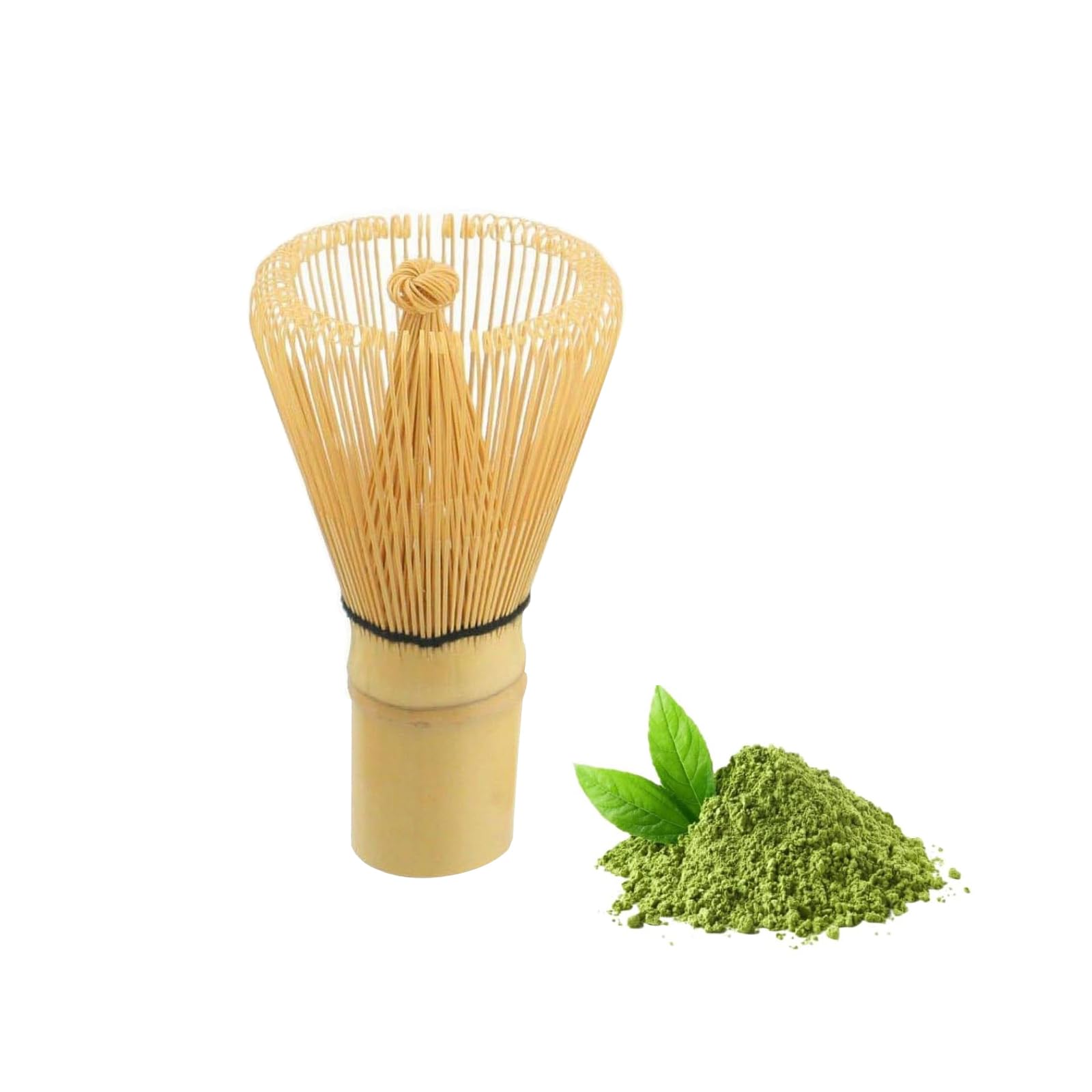Fouet à Matcha en Bambou Naturel