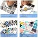 Elinala Azulejos Adhesives, Cenefas Adhesivas, 30 Piezas (10 x 10CM) Duraderas Impermeables...