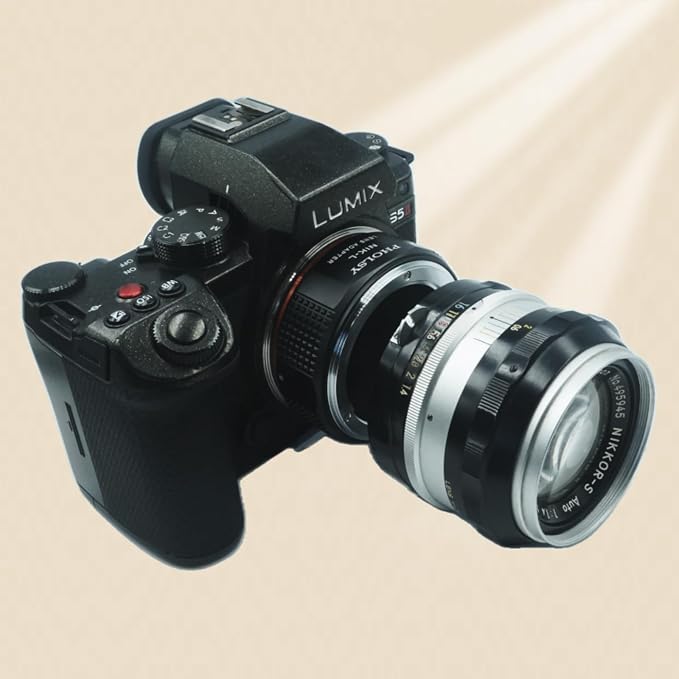 Adaptador de Montura Compatible Nikon F a Leica L miniatura 4