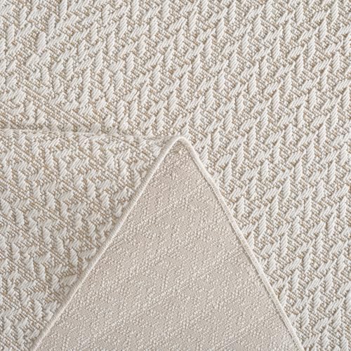 Paco Home Outdoor Teppich Wetterfest, moderner Jute-Look in natürlicher Sisal Optik, Robust, ideal für Terrasse Wohnzimmer & Küche… – Ansicht 3
