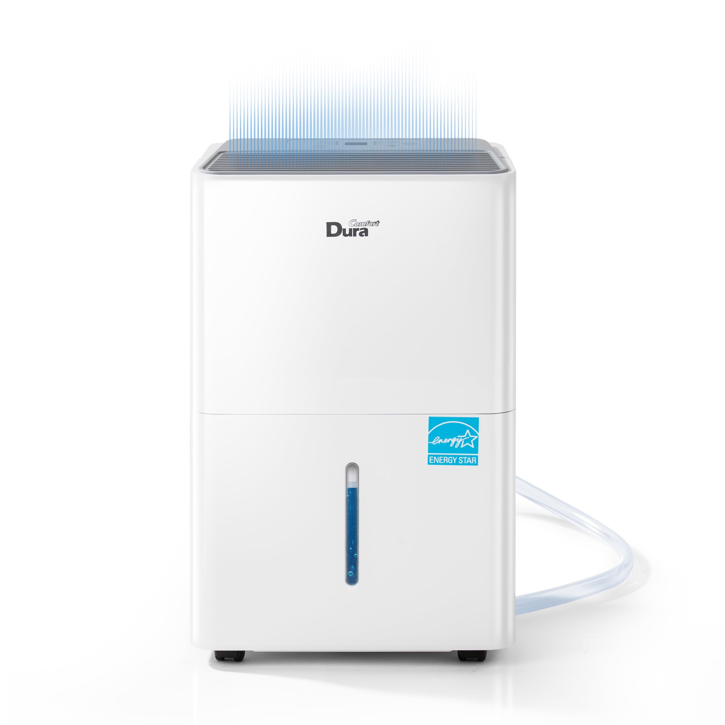 DuraComfort Dehumidifier for Basement up to 2,500 Sq Ft, 2025 Energy Star, Max to 35 Pints/Day Quiet Dehumidifier with Drain Hose, Smart Humidistat &