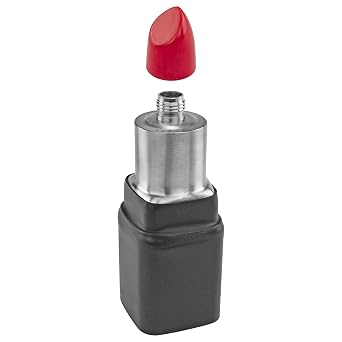 Fairly Odd Novelties Red Lipstick Stainless Steel Flask, 4oz Funny Beauty Fashion Drinking Gag Gift