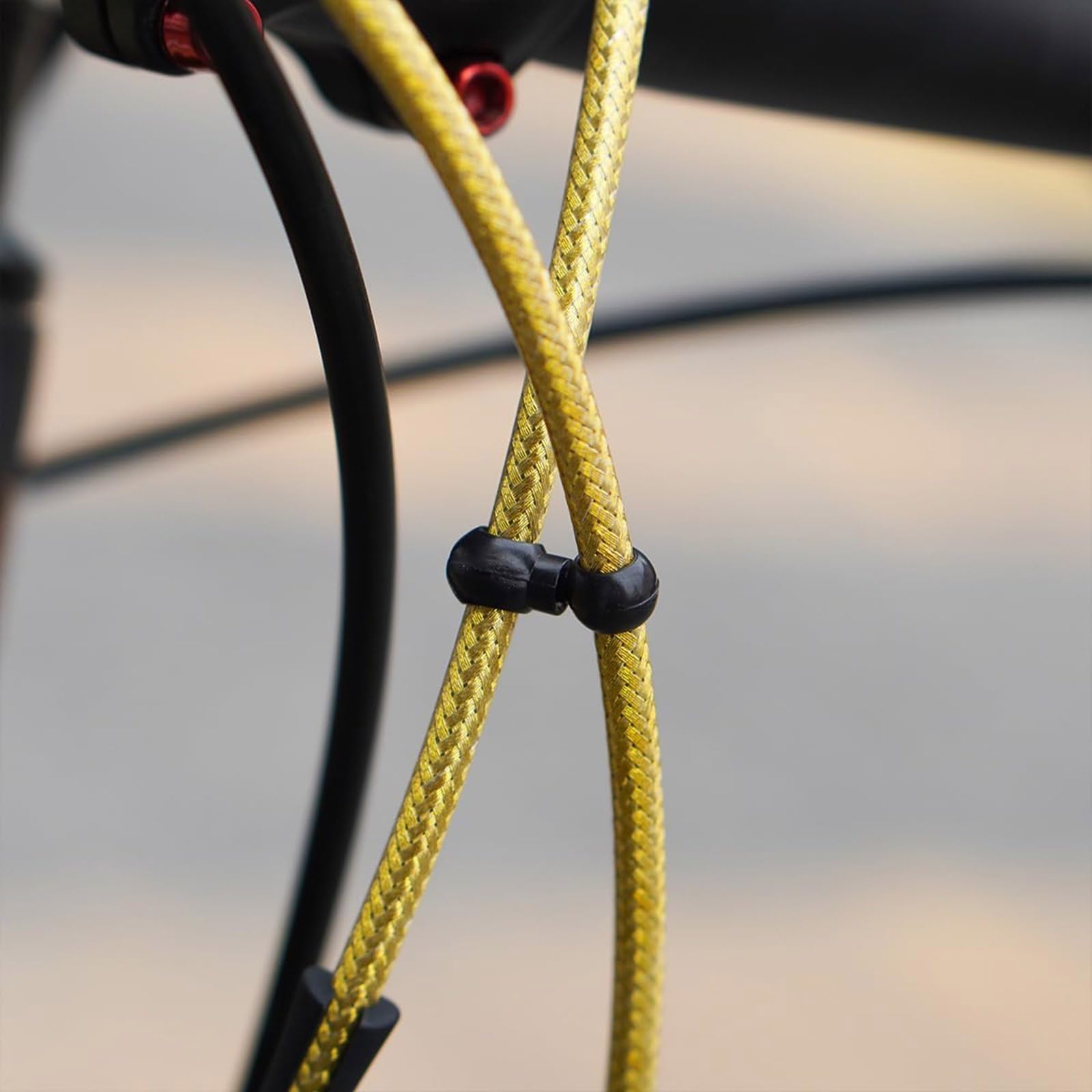 De Fils Intérieurs Boîtier Changement Vitesse Vélo Tressé Hautes Performances Ensemble Câbles Dérailleurs Vélo Montagne avec Boîtier Câbles Frein Et