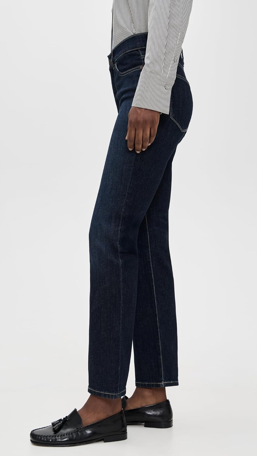 DL1961 Women's Halle Straight High Rise Instasculpt Jeans - Image 4