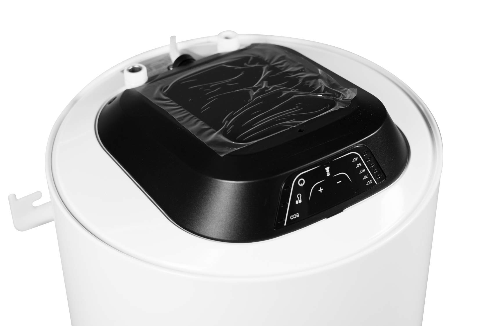 Ariston Pro1 Eco Dry Multis Termo Elettrico 80 litri | Scaldabagno ad acqua verticale e orizzontale, Multiposizione, Resistenza Doppia Inguainata - Intelligente con Display a LED