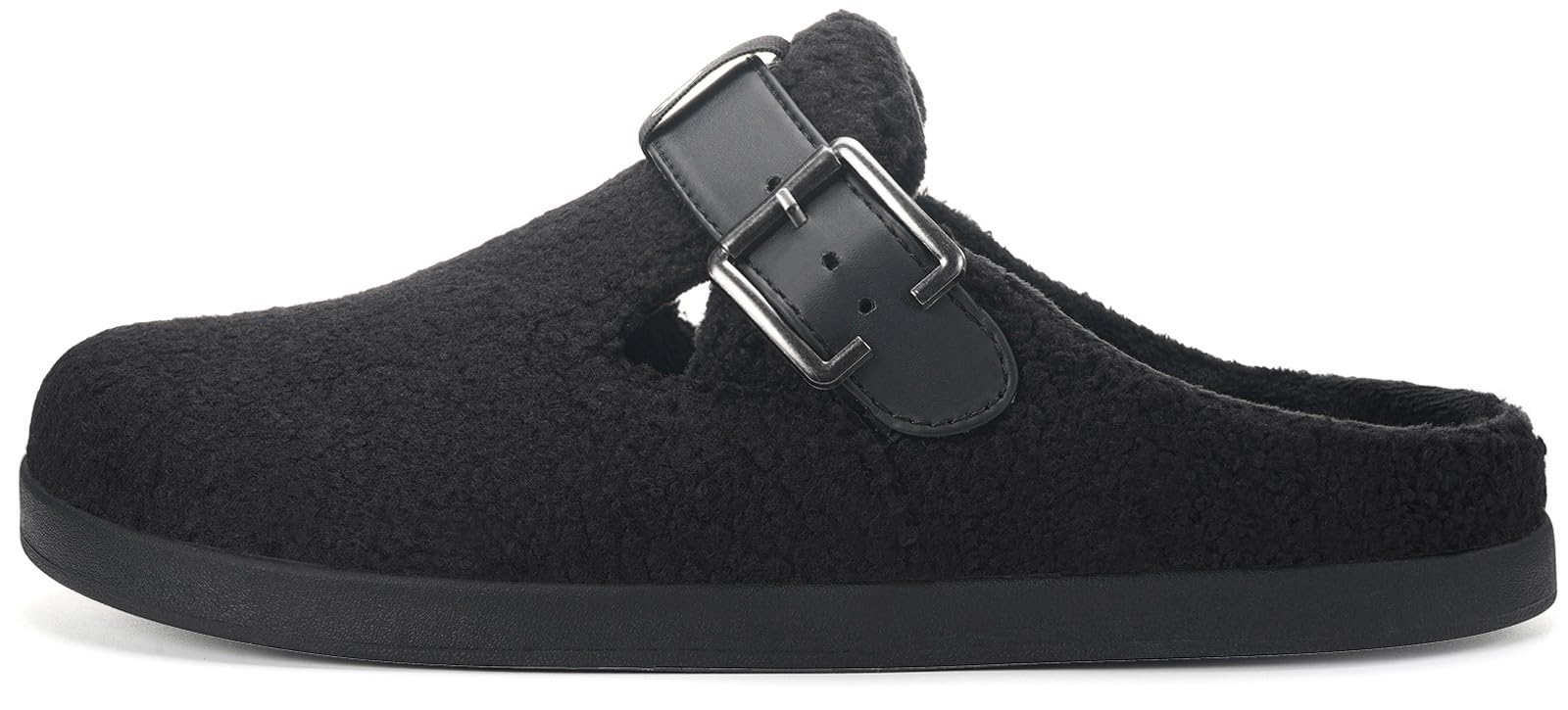 Sisttke Hausschuhe Damen Herren Gefütter Clogs Winter Bequeme Wärme