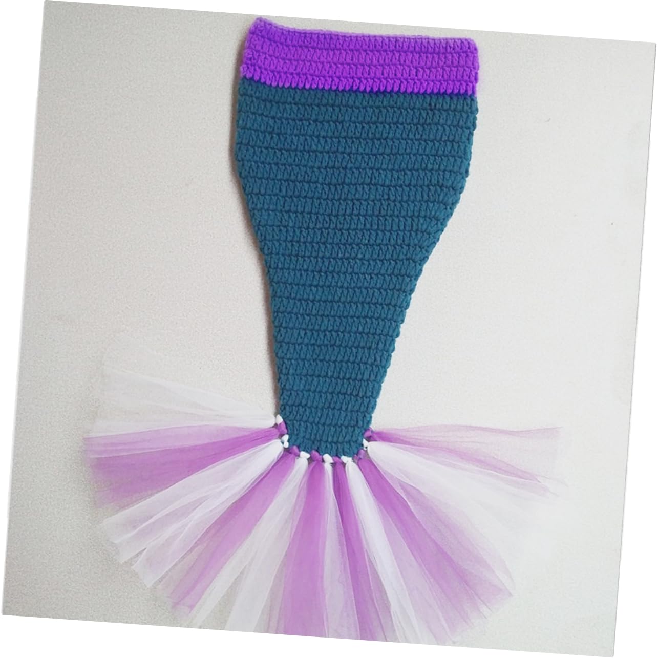 Abaodam 3 Juegos De Accesorios De Fotografía Infantil Hechos A Mano De Sirena para Recién Nacidos Ropa para Bebés Detalles De Accesorios Fotográficos