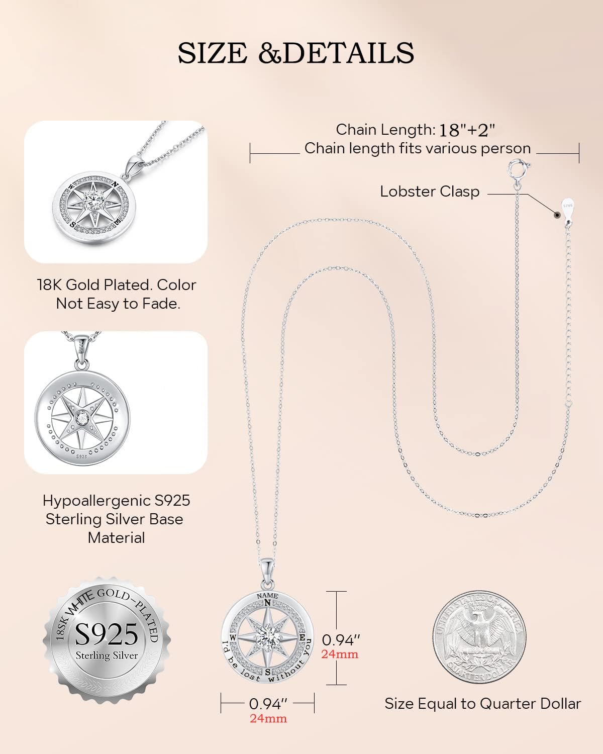 10 Birthday Gifts For Girls 925 Sterling Silver Necklace Gift Ideas 10th birthday decorations for girl Daughter Granddaughter Sister With Message Card &Gift Box - Image 4