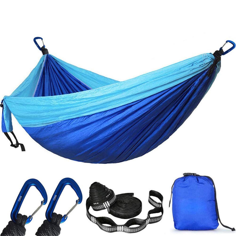Hamac parachute couleur unie ultra léger pour mobilier d'extérieur