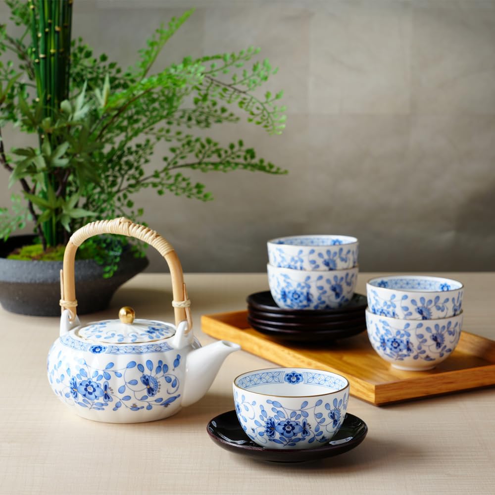 Amazon｜NARUMI(ナルミ) 湯呑 セット ミラノ 180cc ブルー 茶器揃(茶 