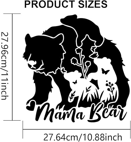 Miniatura 9 de Plantilla de rinoceronte de 11.8 x 11.8 pulgadas, plantilla de dibujo de animales de rinoceronte grande reutilizable con pincel para arte,