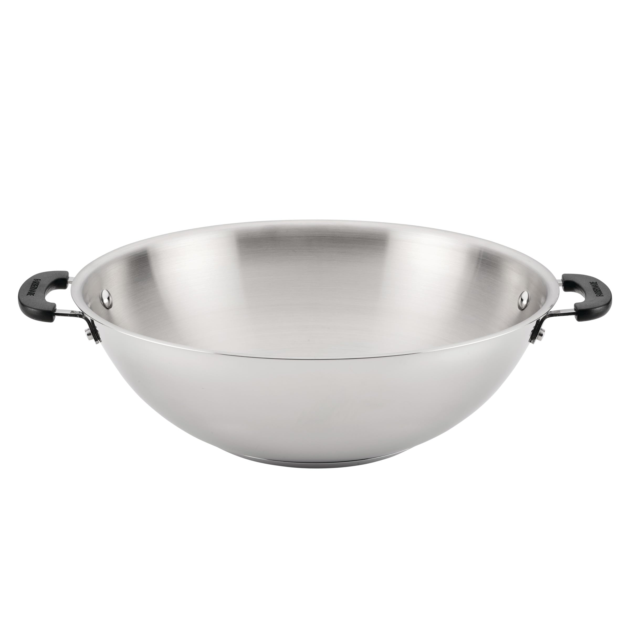 Farberware Brilliance Stainless Steel Wok/Stir-Fry Pan