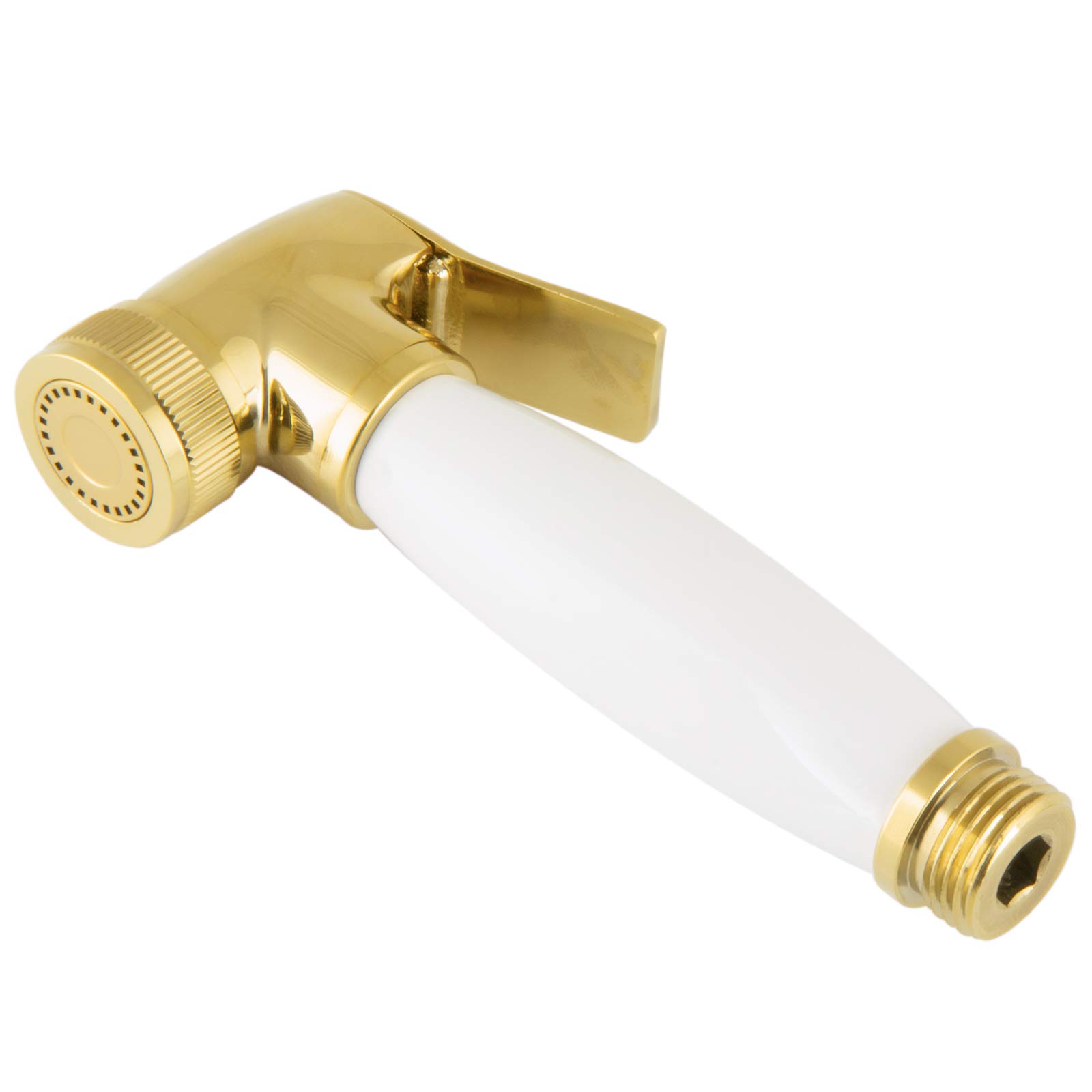 Bidet-Brause - Alcachofa de ducha con mango de cerámica, diseño retro