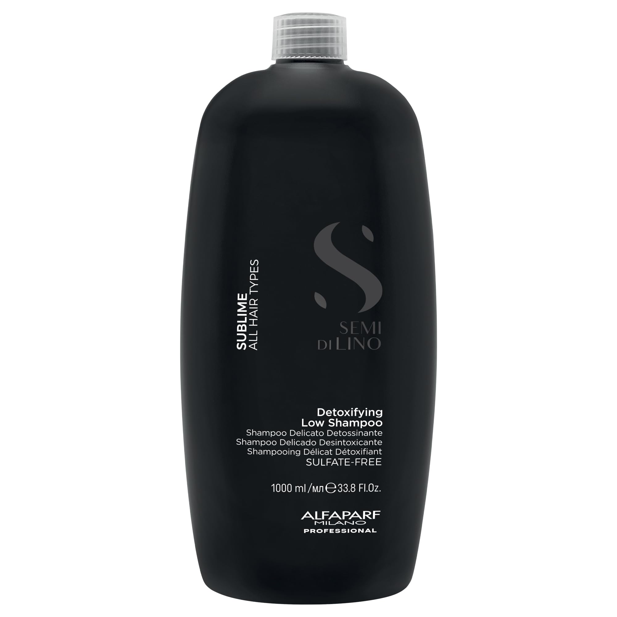 Alfaparf Milano Semi di Lino Sublime Detoxifying Low Shampoo 1000 ml