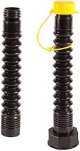 EZ-POUR Gas Can Spout Replacement – Multi-Use For Deluxe Gas Cans and Water Jugs (Pack of 1) - 1, 2, 5 Gallon HI-FLO System with Extension, Flame Arrestor, Flexible Gas Can Nozzle for Jerry Cans