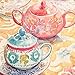 Graphinee Jigsaw Puzzles for Adults 1000 Pieces, Tea Cup Puzzle, Colorful as Home Wall Decor for Family Challenging Games