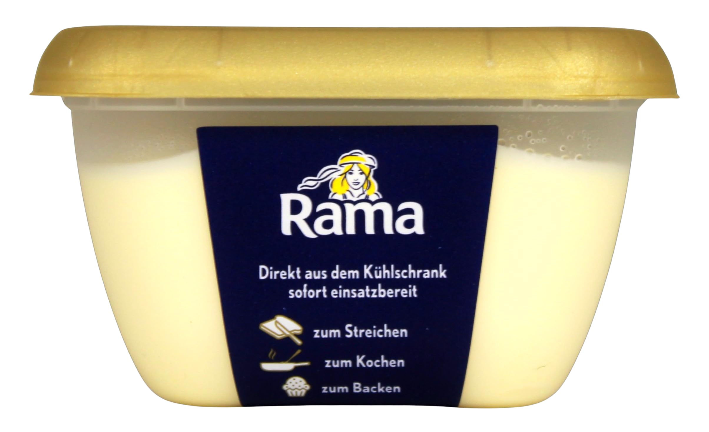 Rama Margarine mit Butter ungesalzen, 16er Pack (16 x 225g)