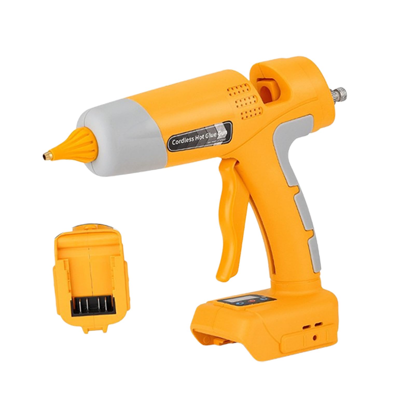 Battery Operated Glues Cordless Electric Heat Temperature Quick Grips Control Indusrial Adhesive Hot Cordless Hot Glues Rechargeable