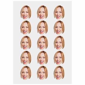 Personalized Temporary Tattoos, Custom Any Photo Tattoos for Birthday Wedding Bachelorette Party, 1 Set of 15 Pieces Customized Tattoos Temporary