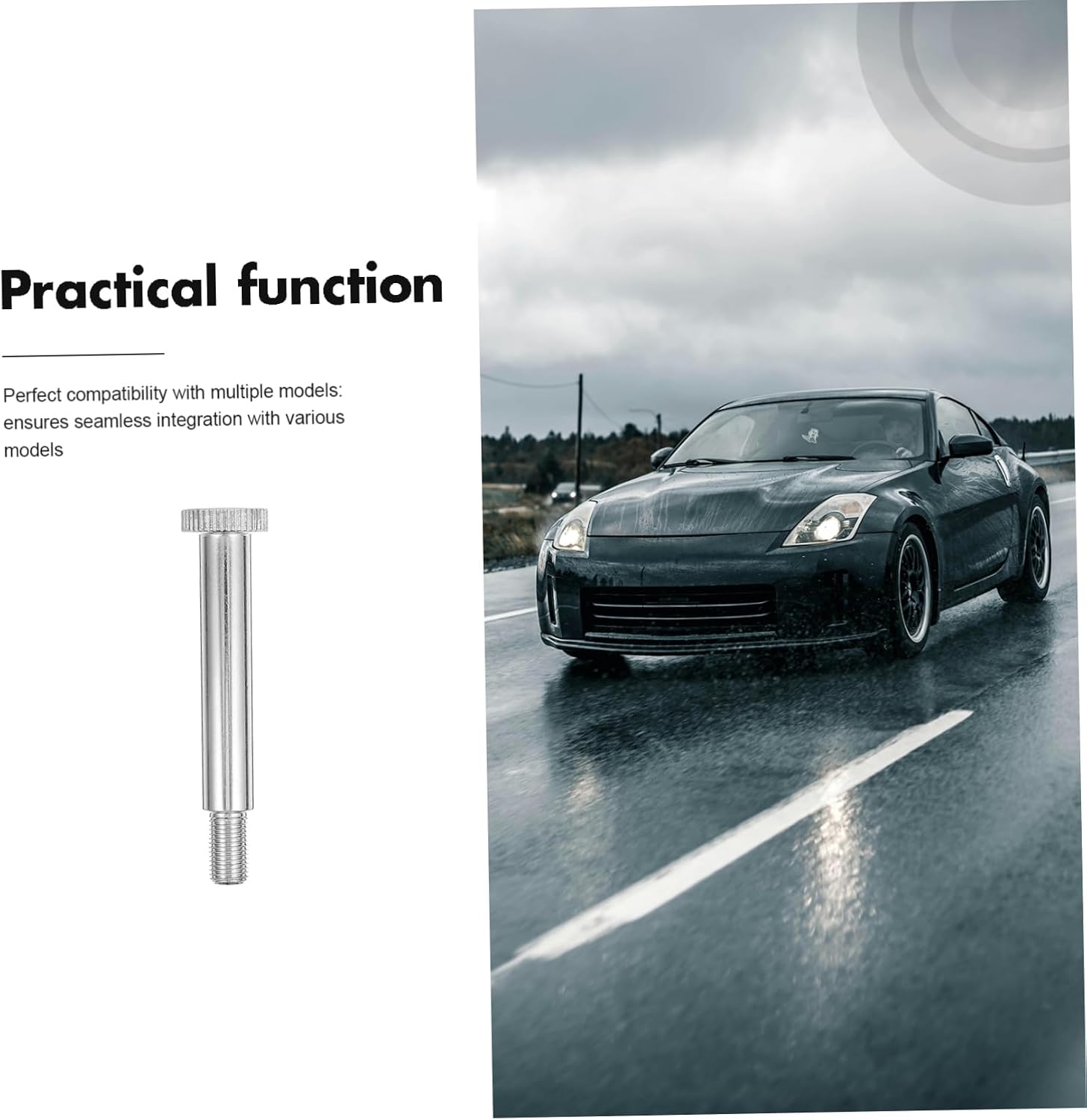 Zerodeko Rear Suspension Arm Bolt for Precision Control Arm Mounting Quick Installation Compatible Multiple Models